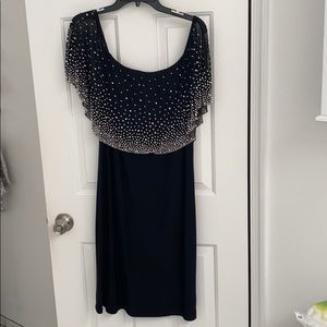 Beaded evening dress